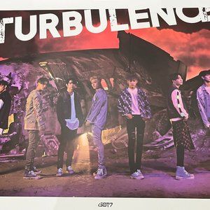 Kpop GOT7 Flight Log:Turbulence Official Album Posters (2)